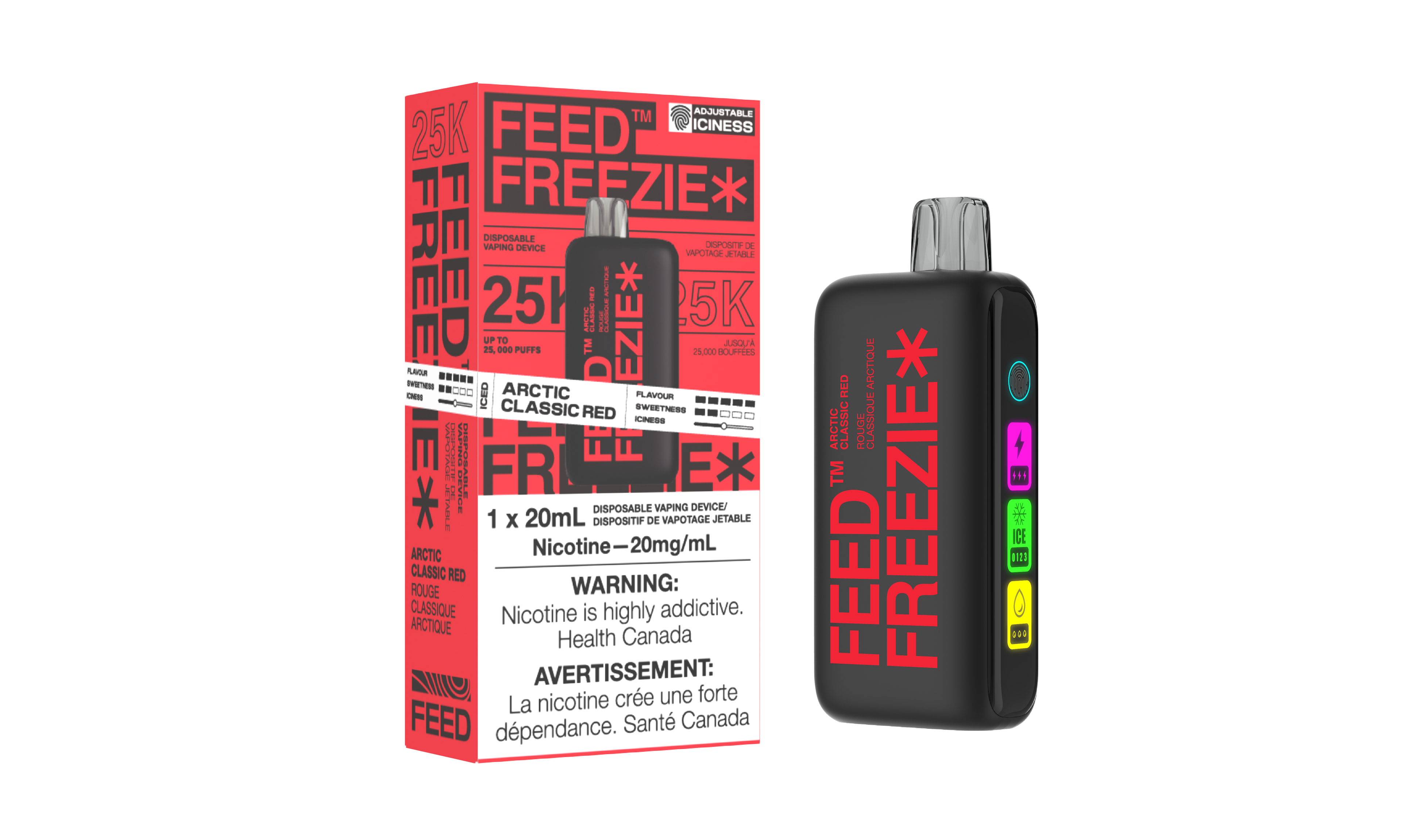 Feed Freezie 25k Puff - Vape and Cigar Shop in Calgary