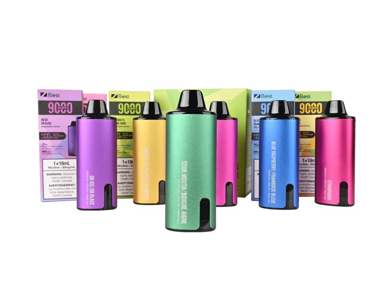 Z Best 9000 Puffs Digital Disposable Vape - Vape and Cigar Shop in Calgary